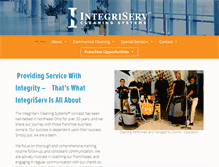 Tablet Screenshot of integriserv-clean.com